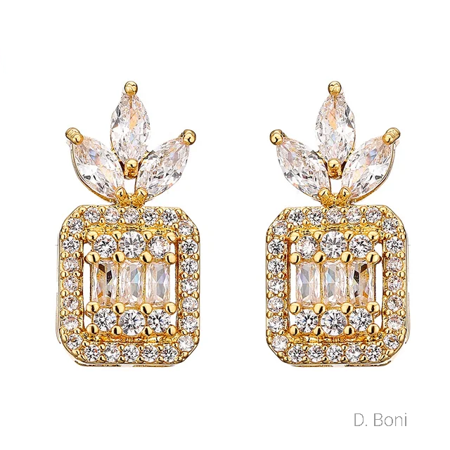 BOUCLES D'OREILLES MARIEE<BR>Juliette Or