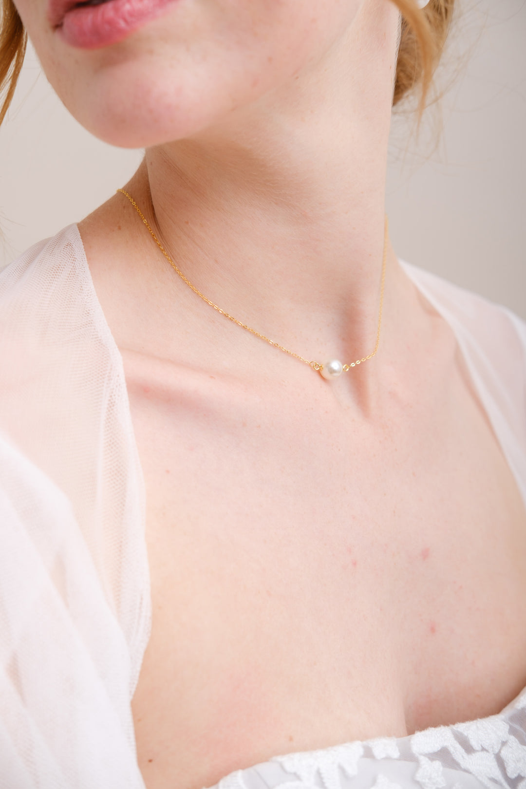 COLLIER MARIEE<BR>Pearl