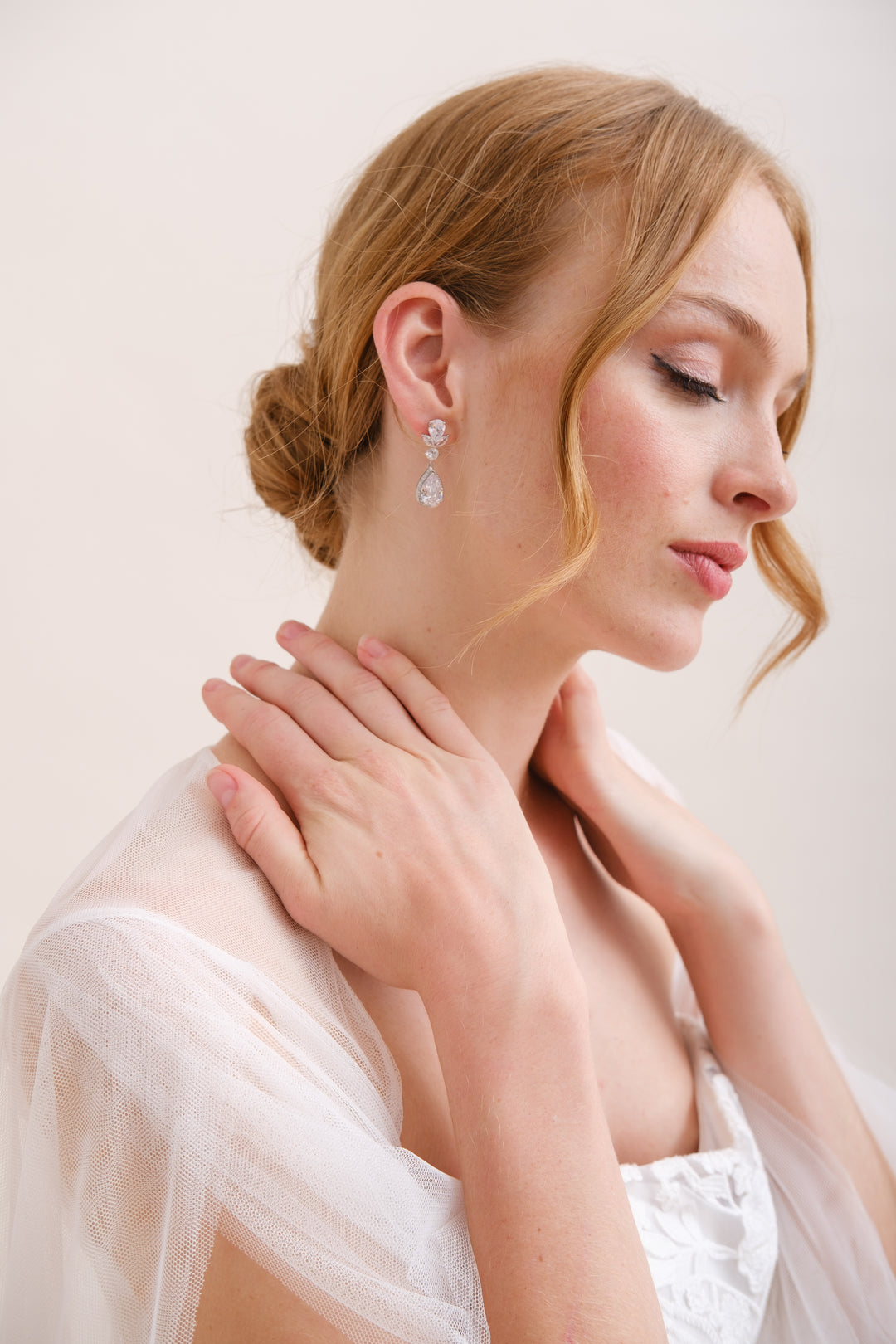 BOUCLES D'OREILLES MARIEE<BR>Philippine