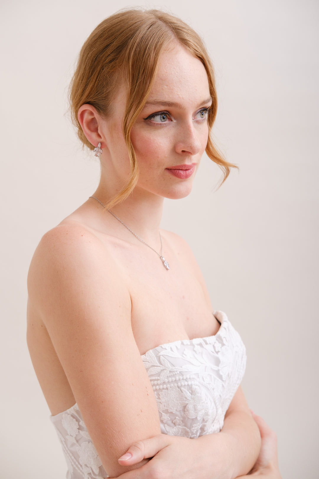 BOUCLES D'OREILLES MARIEE<BR>Christine