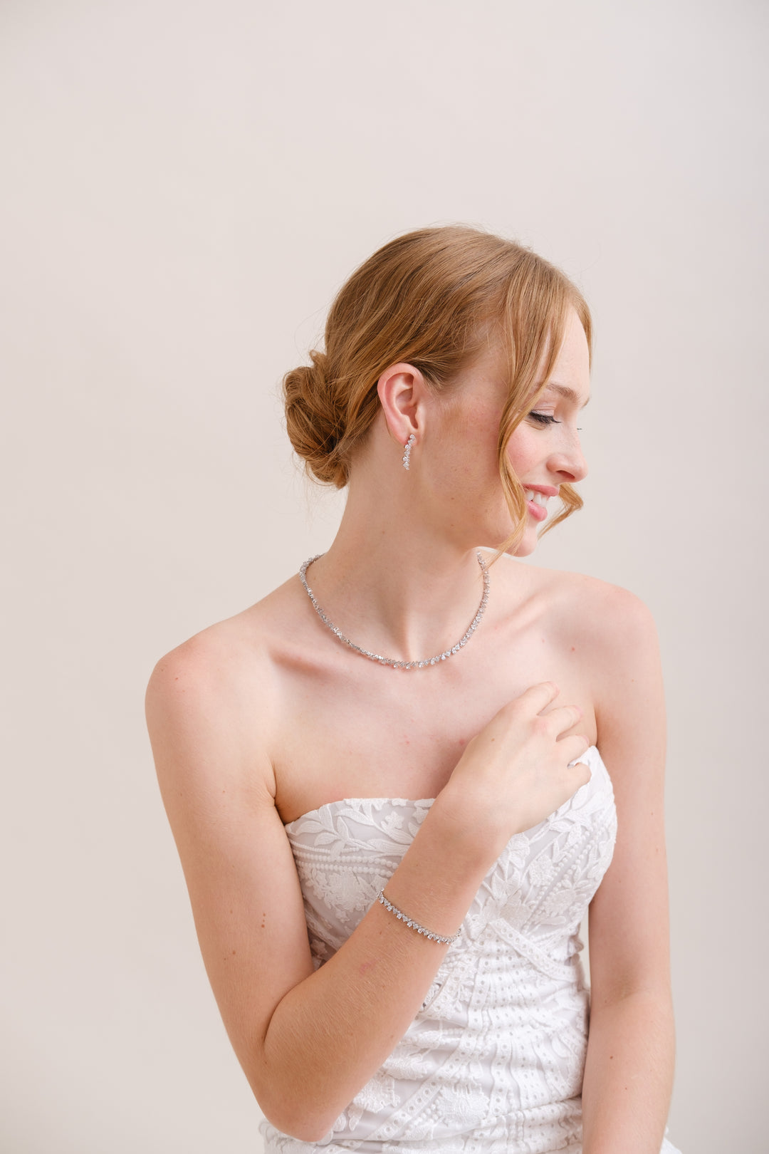 BOUCLES D'OREILLES MARIEES<BR>Louise