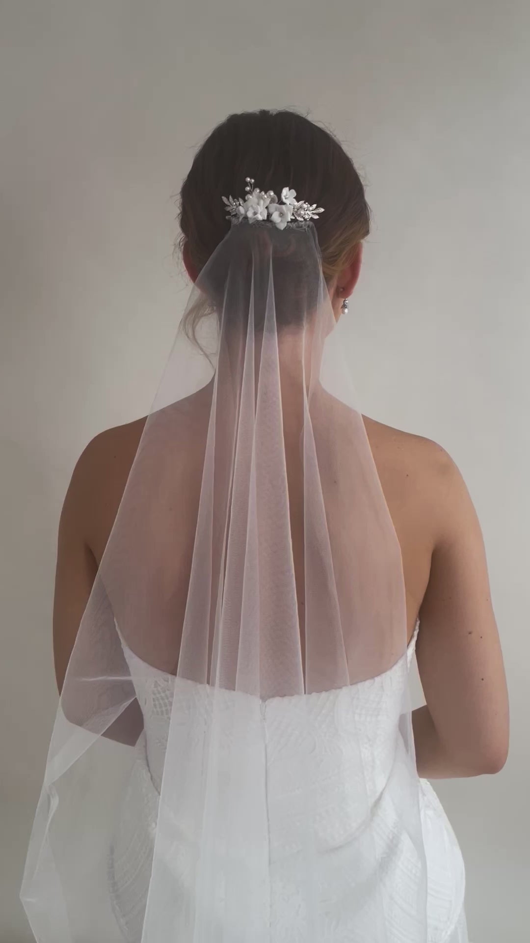 ACCESSOIRE DE CHEVEUX MARIAGE <BR>Emma
