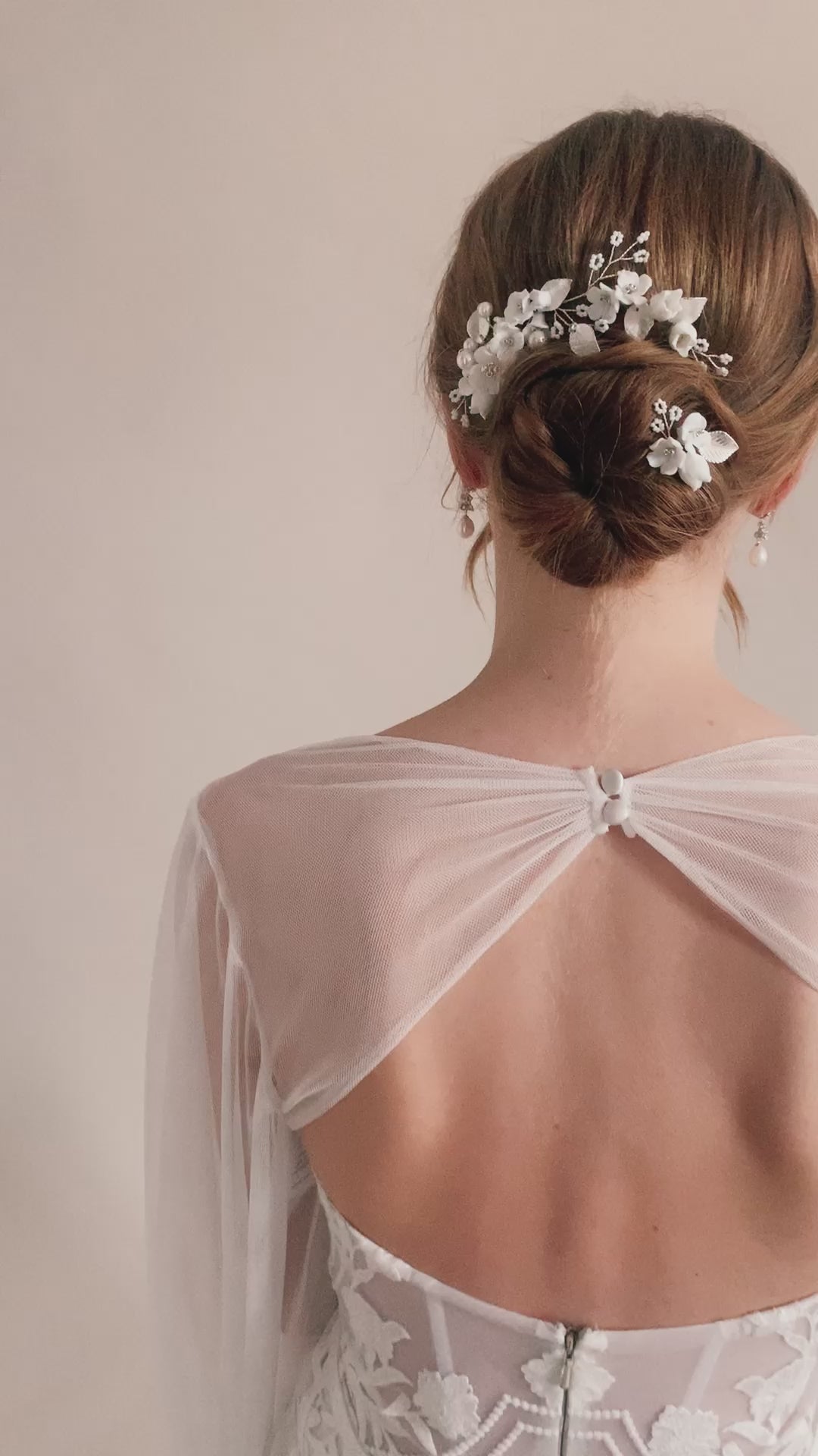 DUO PIC A CHIGNON ET PEIGNE<BR>Clara (1 peigne et 1 pic à chignon)