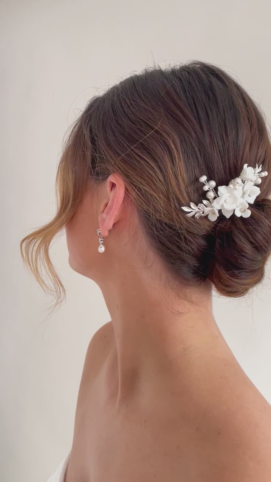 ACCESSOIRE DE CHEVEUX MARIAGE <BR>Emma