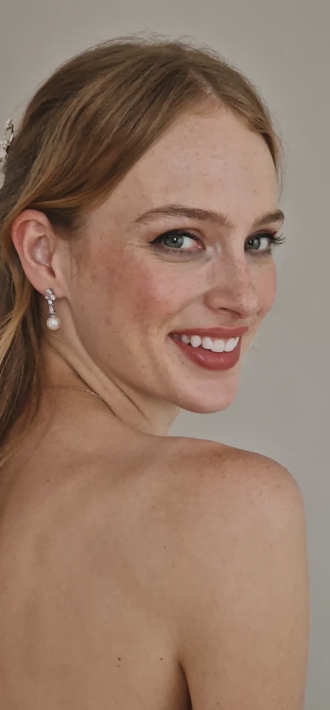 BOUCLES D'OREILLES MARIEE<BR>Christiane