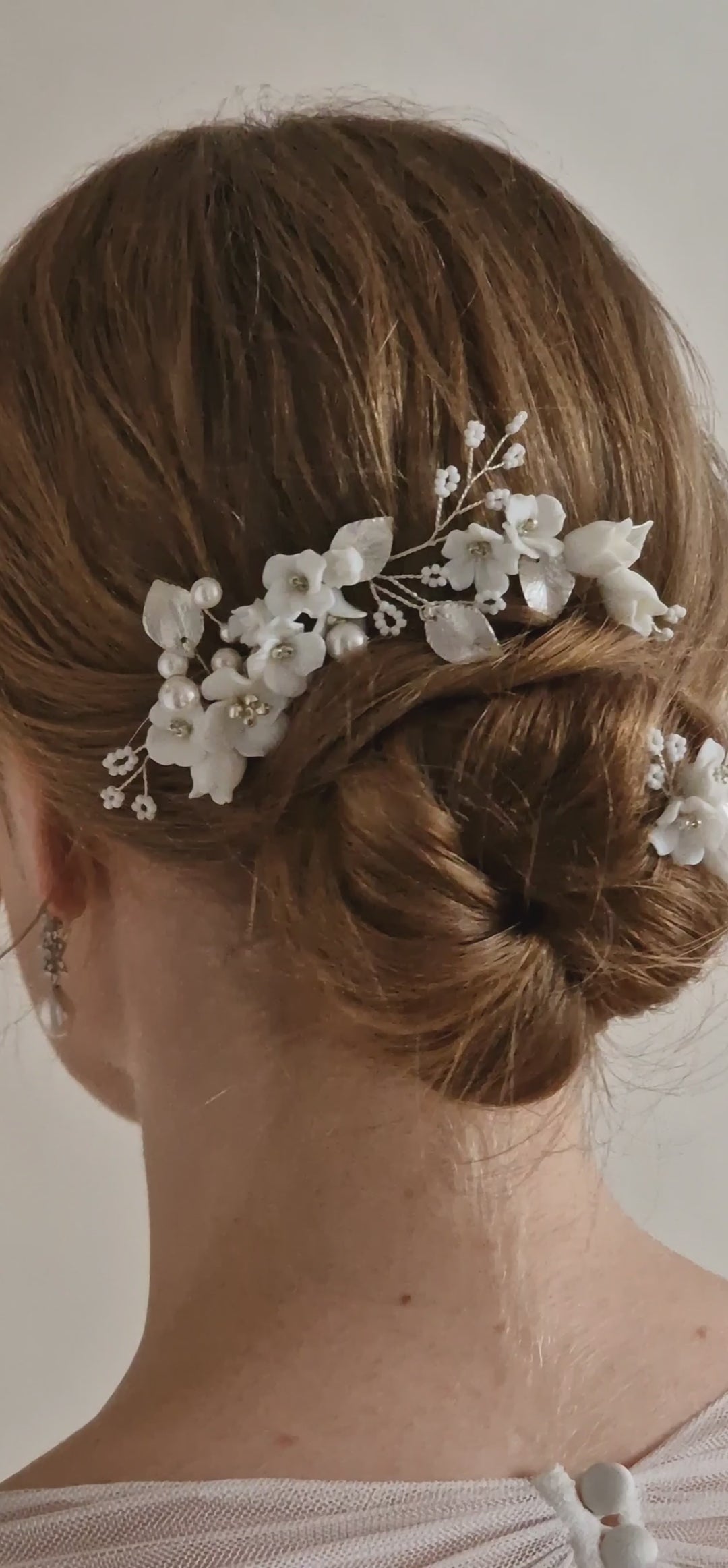 DUO PIC A CHIGNON ET PEIGNE<BR>Clara (1 peigne et 1 pic à chignon)