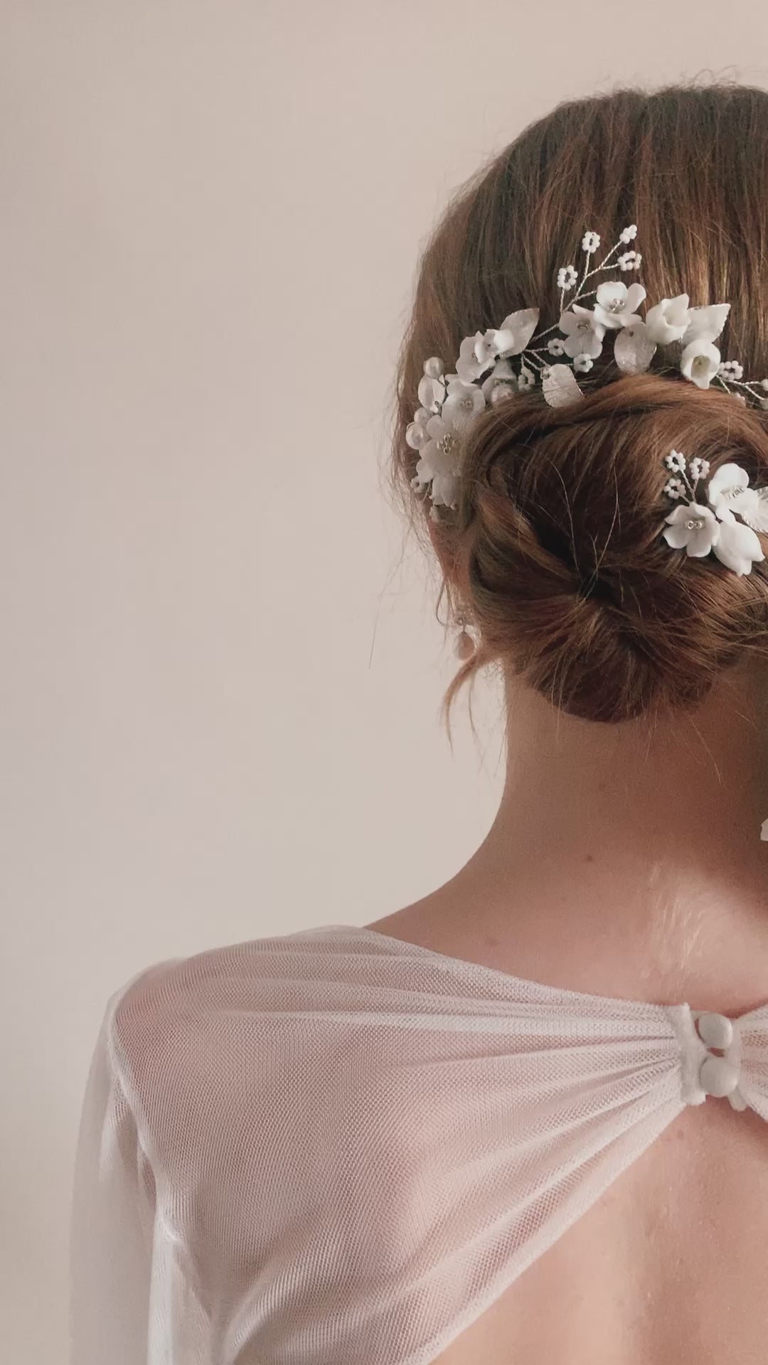 DUO PIC A CHIGNON ET PEIGNE<BR>Clara (1 peigne et 1 pic à chignon)