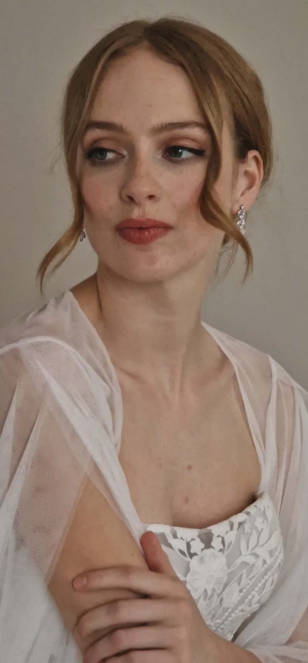 BOUCLES D'OREILLES MARIEE<BR>Alicia