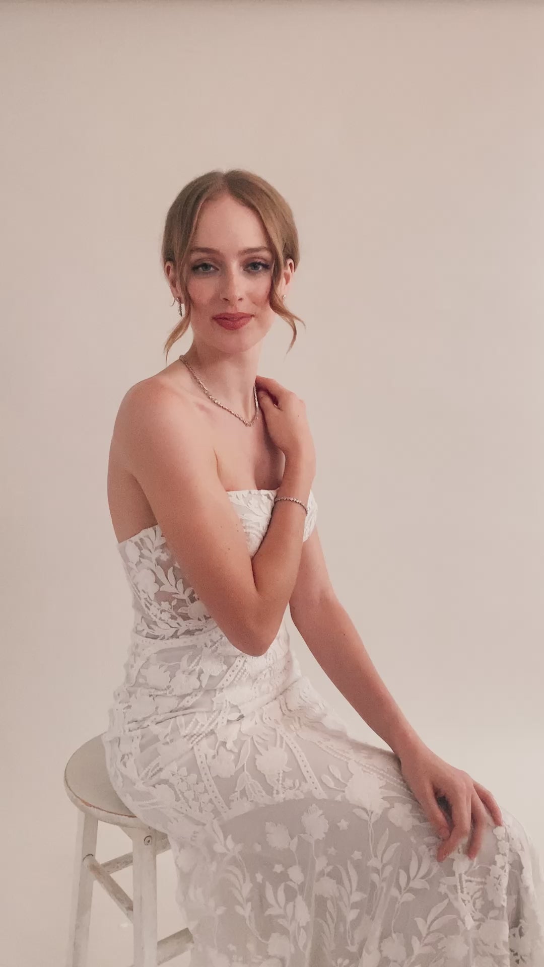 BOUCLES D'OREILLES MARIEES<BR>Louise