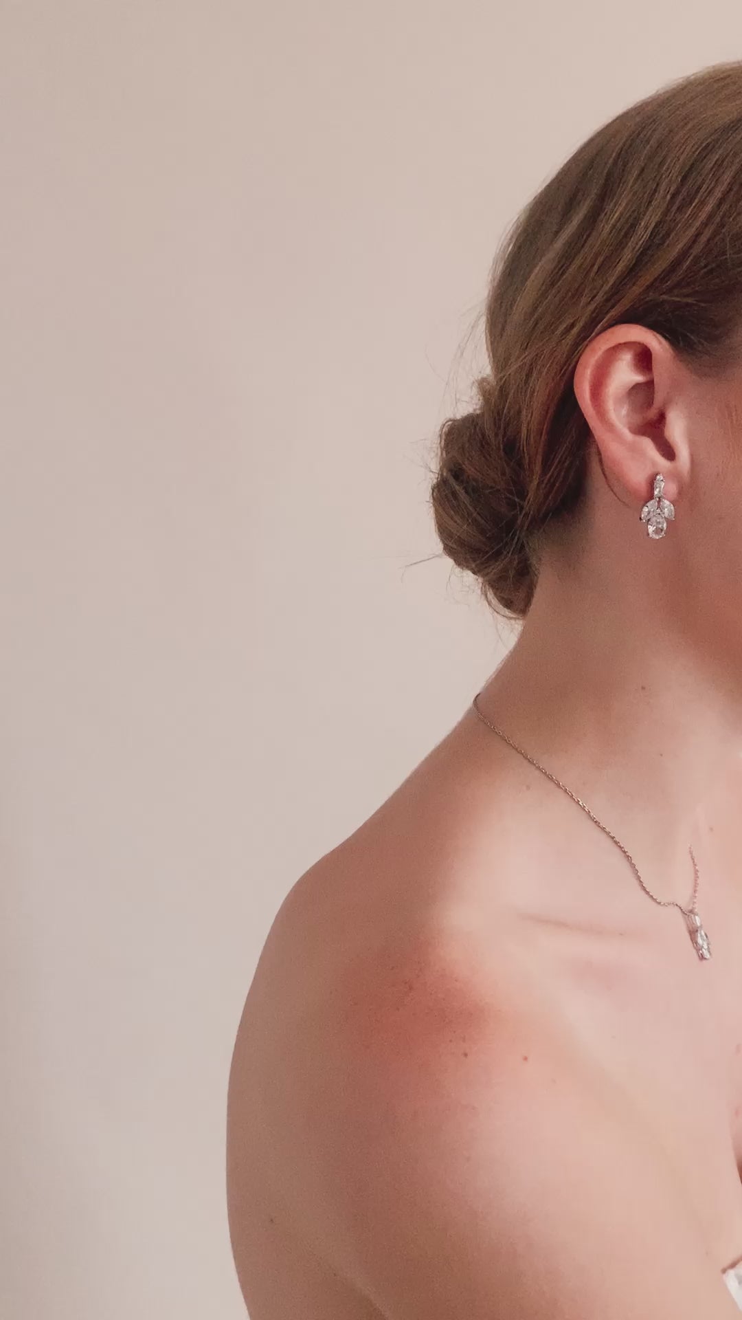 BOUCLES D'OREILLES MARIEE<BR>Christine