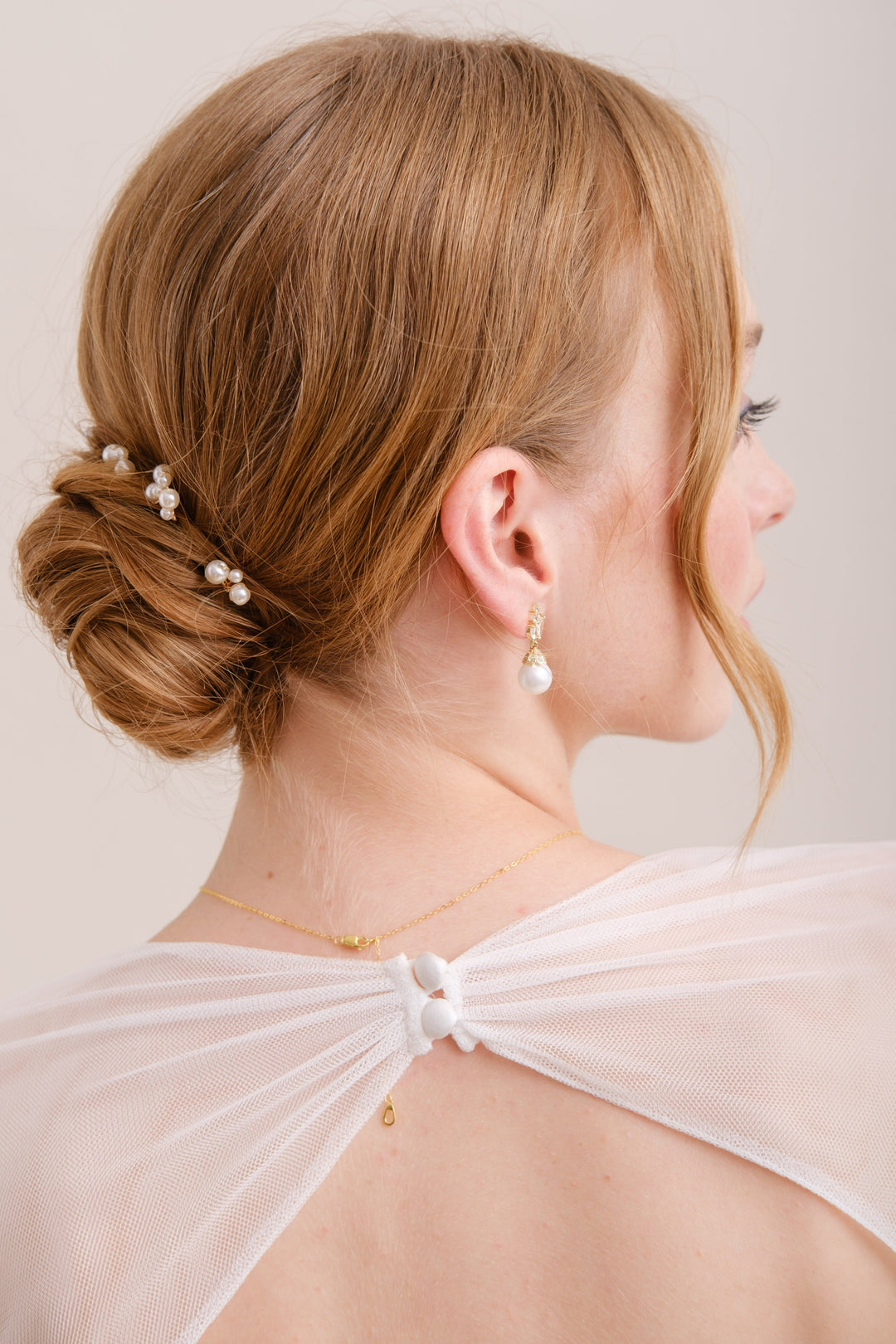 BOUCLES D'OREILLES MARIEES<BR>Margaux or