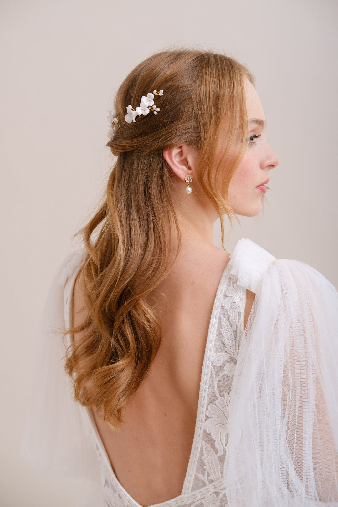 BOUCLES D'OREILLES MARIEE<BR>Laura