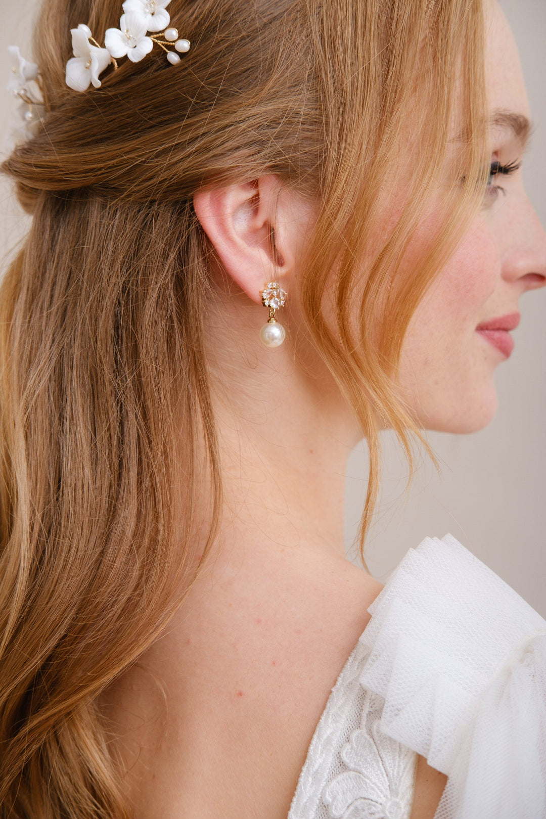 BOUCLES D'OREILLES MARIEE<BR>Laura