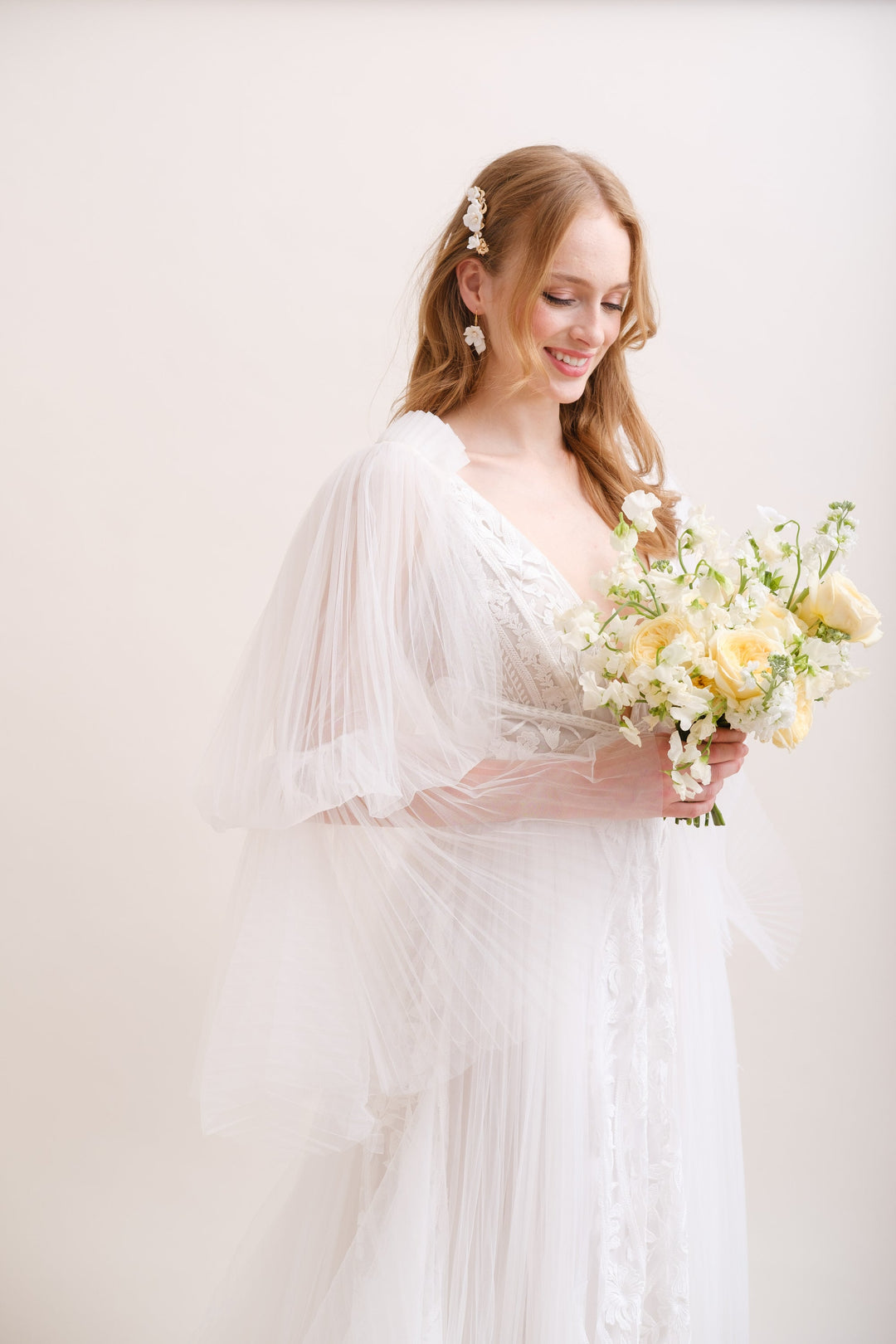 PEIGNE FLEURI DORE<BR>Marie