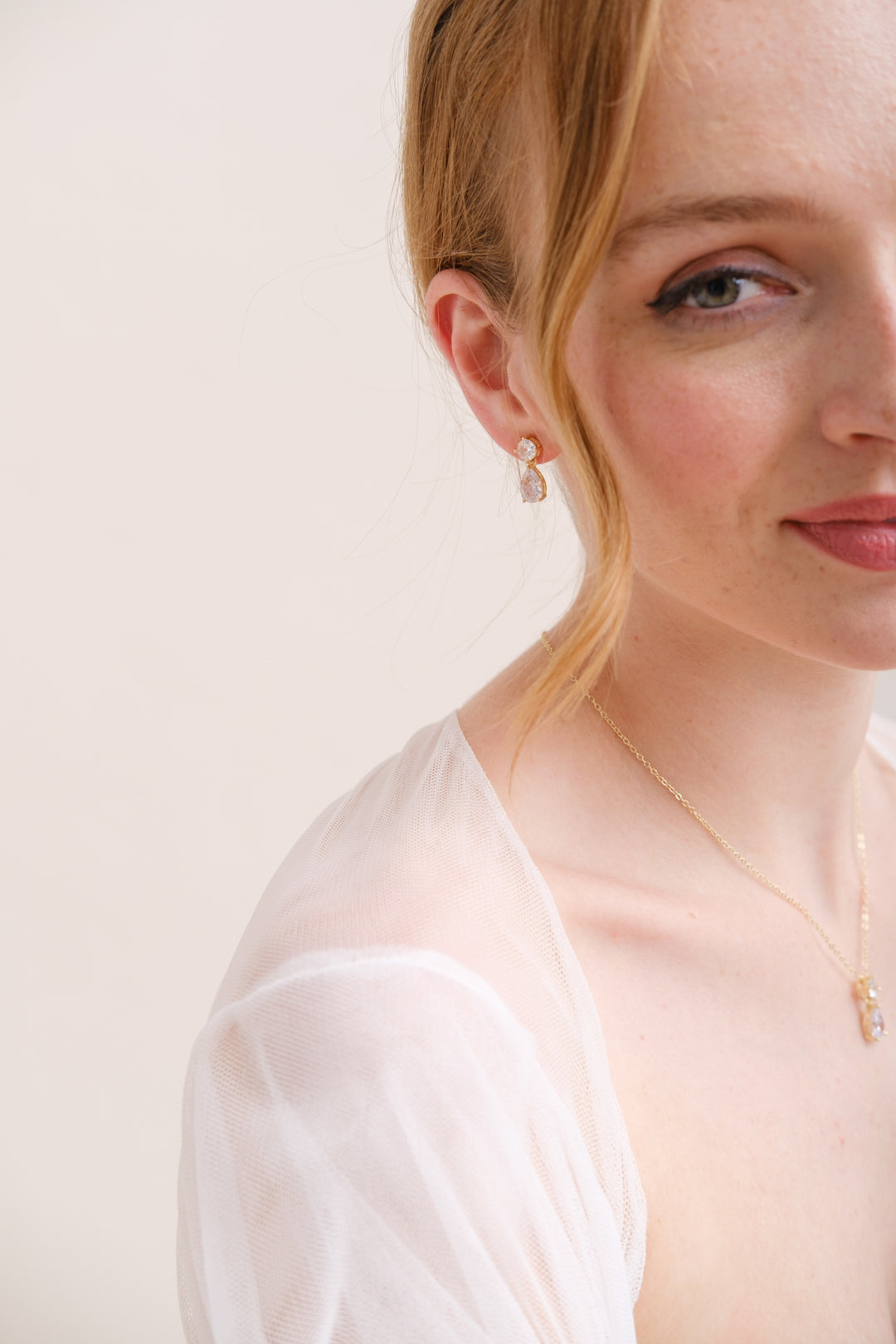BOUCLES D'OREILLES MARIEE<BR>Daphné