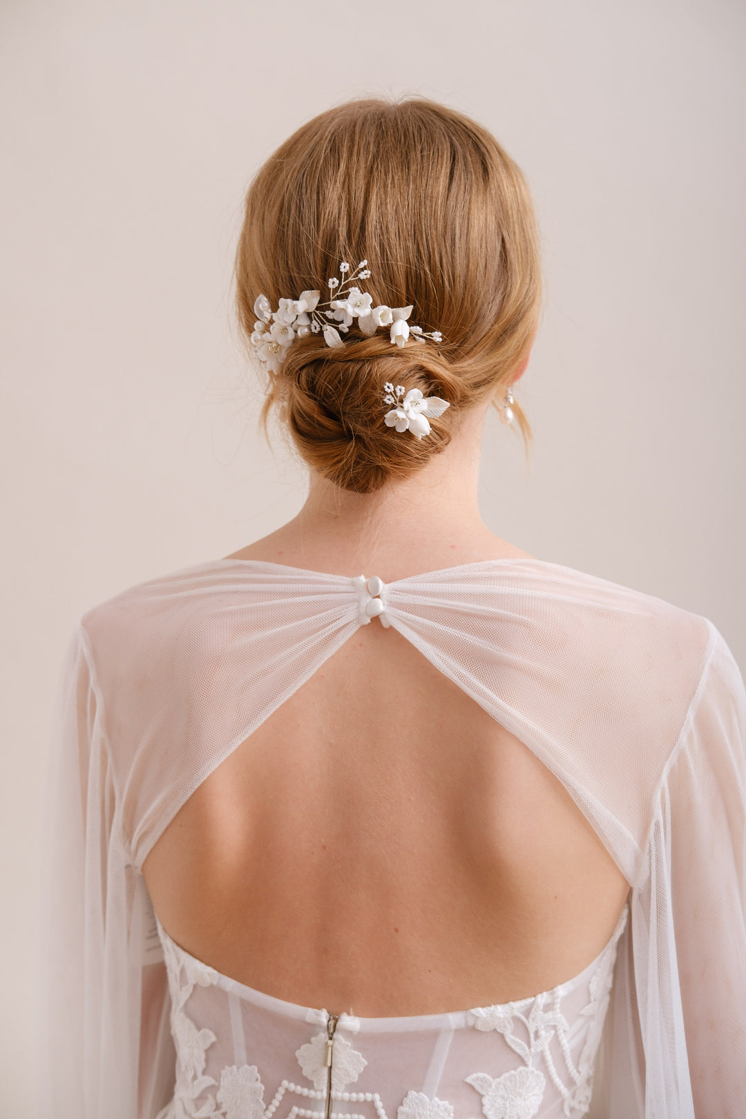 DUO PIC A CHIGNON ET PEIGNE<BR>Clara (1 peigne et 1 pic à chignon)