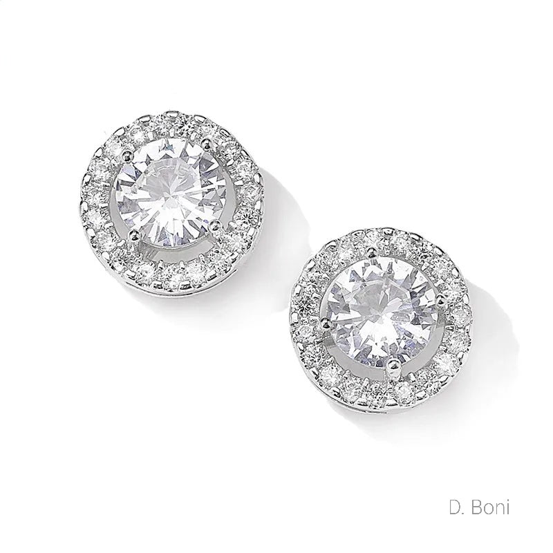 BOUCLES D'OREILLES MARIEE<BR>Claire Or rose