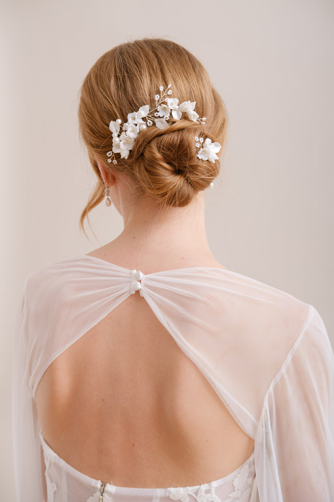 DUO PIC A CHIGNON ET PEIGNE<BR>Clara (1 peigne et 1 pic à chignon)