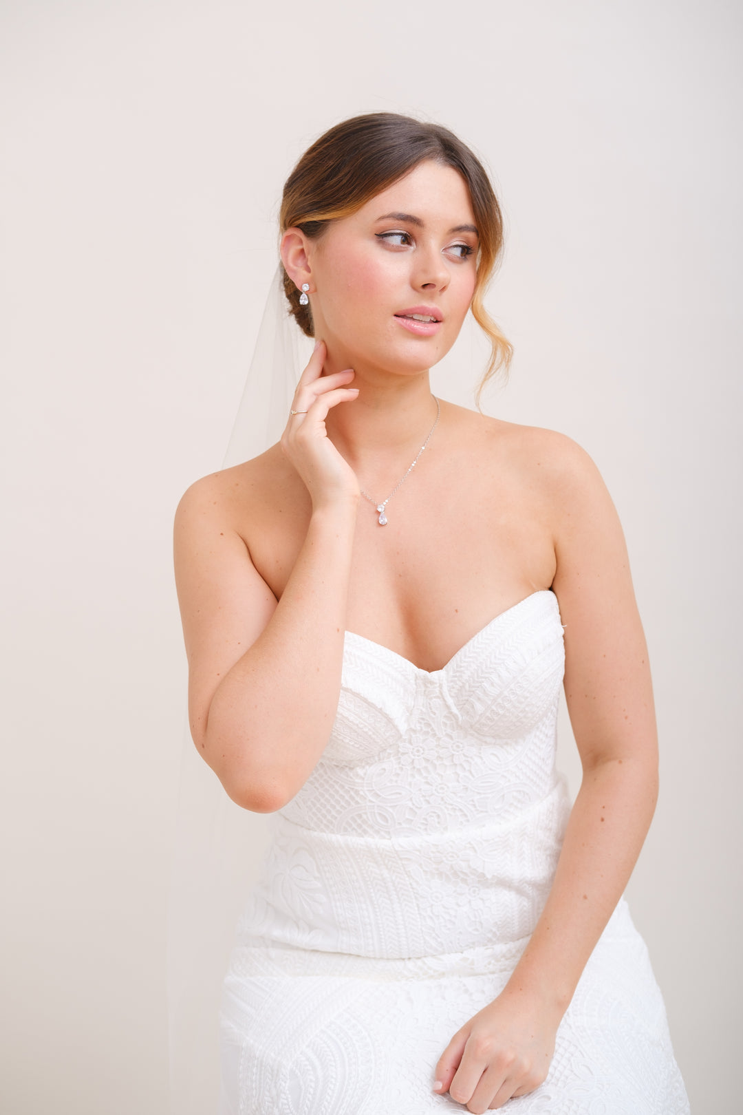 BOUCLES D'OREILLES MARIEE<BR>Daphné
