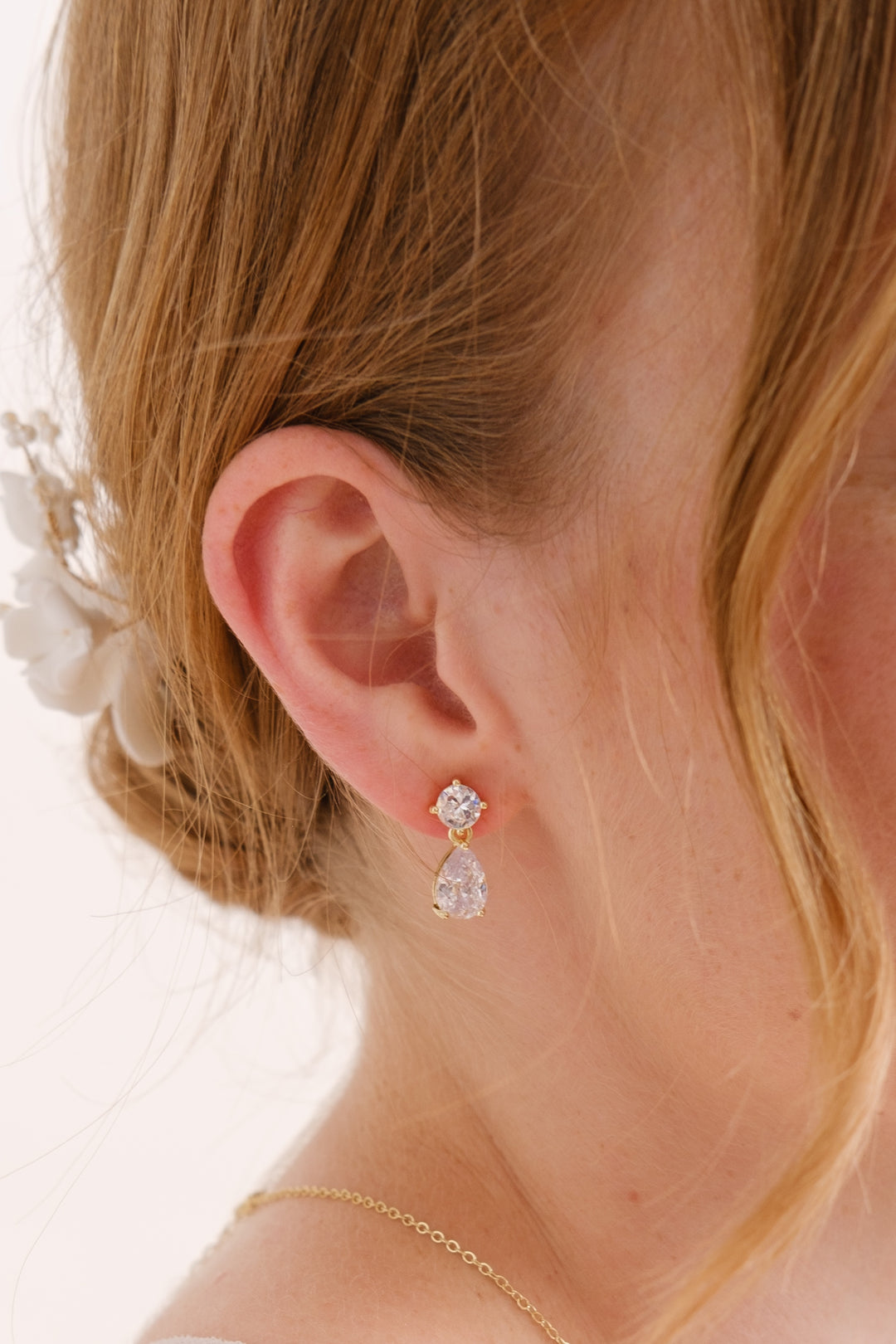 BOUCLES D'OREILLES MARIEE<BR>Daphné
