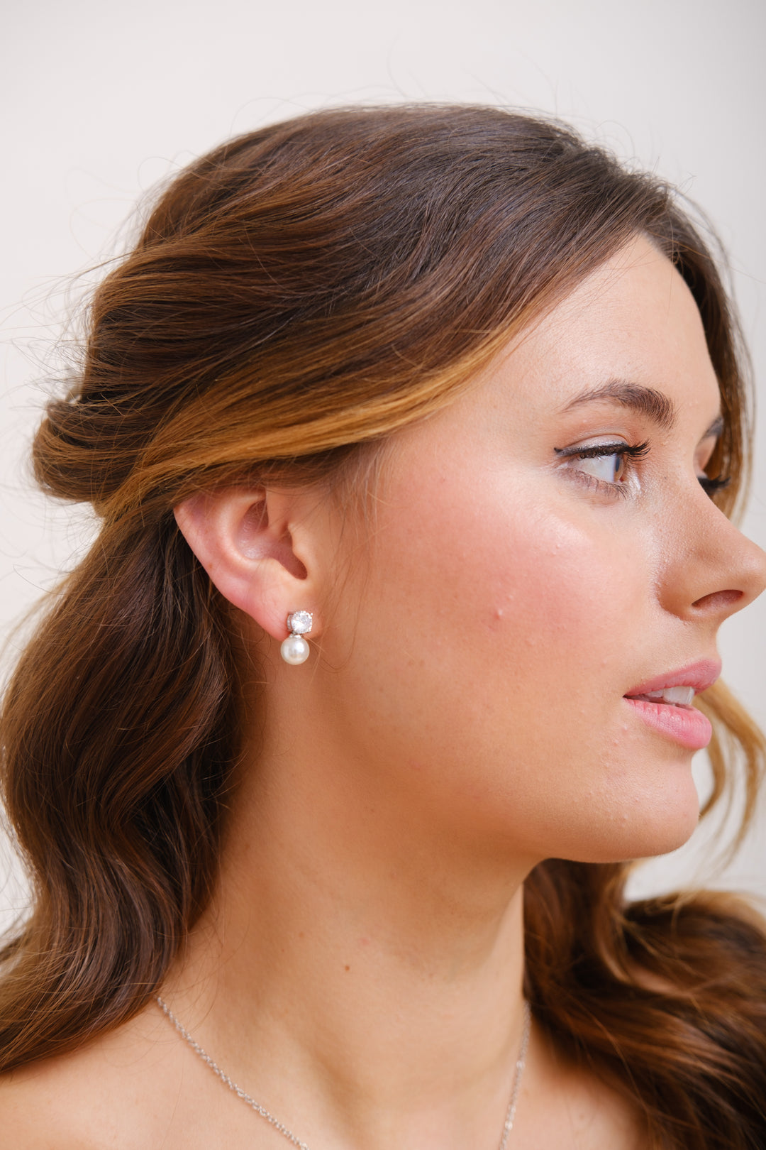 BOUCLES D'OREILLES MARIEE<BR>Célèstine