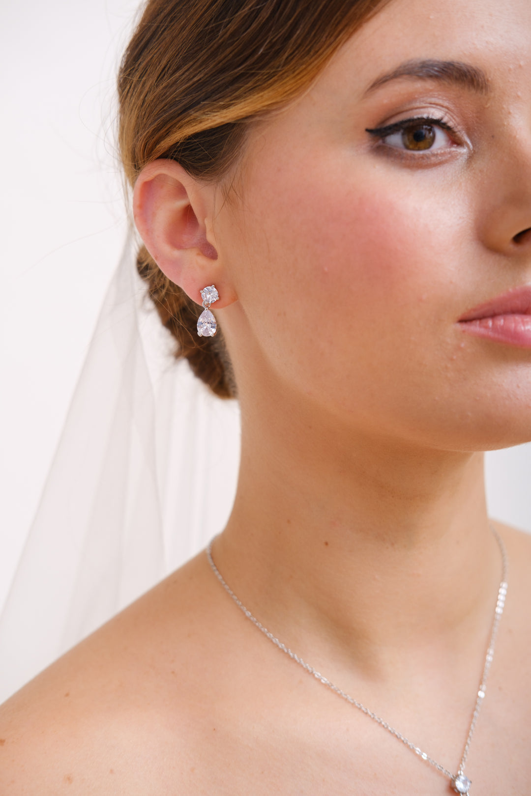BOUCLES D'OREILLES MARIEE<BR>Daphné