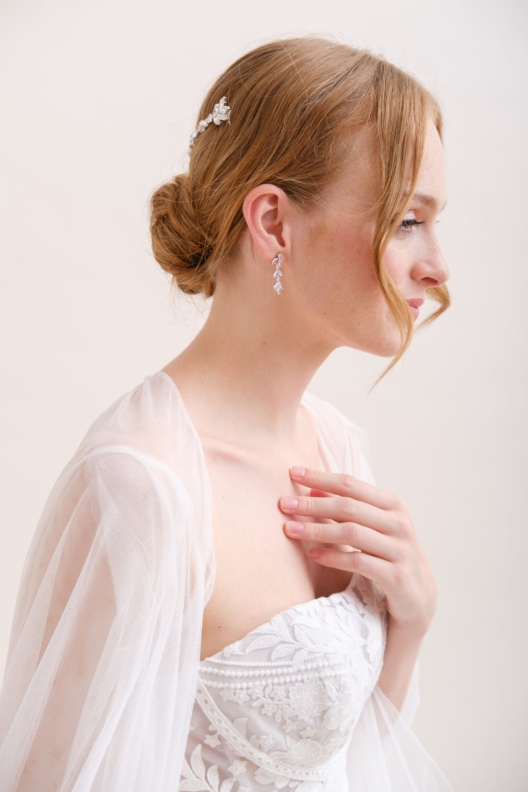 BOUCLES D'OREILLES MARIEE<BR>Alicia or