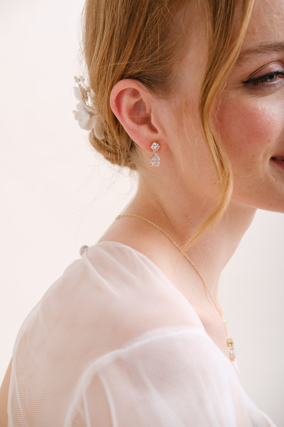 BOUCLES D'OREILLES MARIEE<BR>Daphné