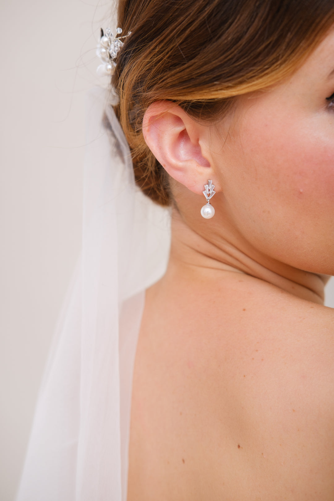 BOUCLES D'OREILLES MARIEE<BR>Augustine