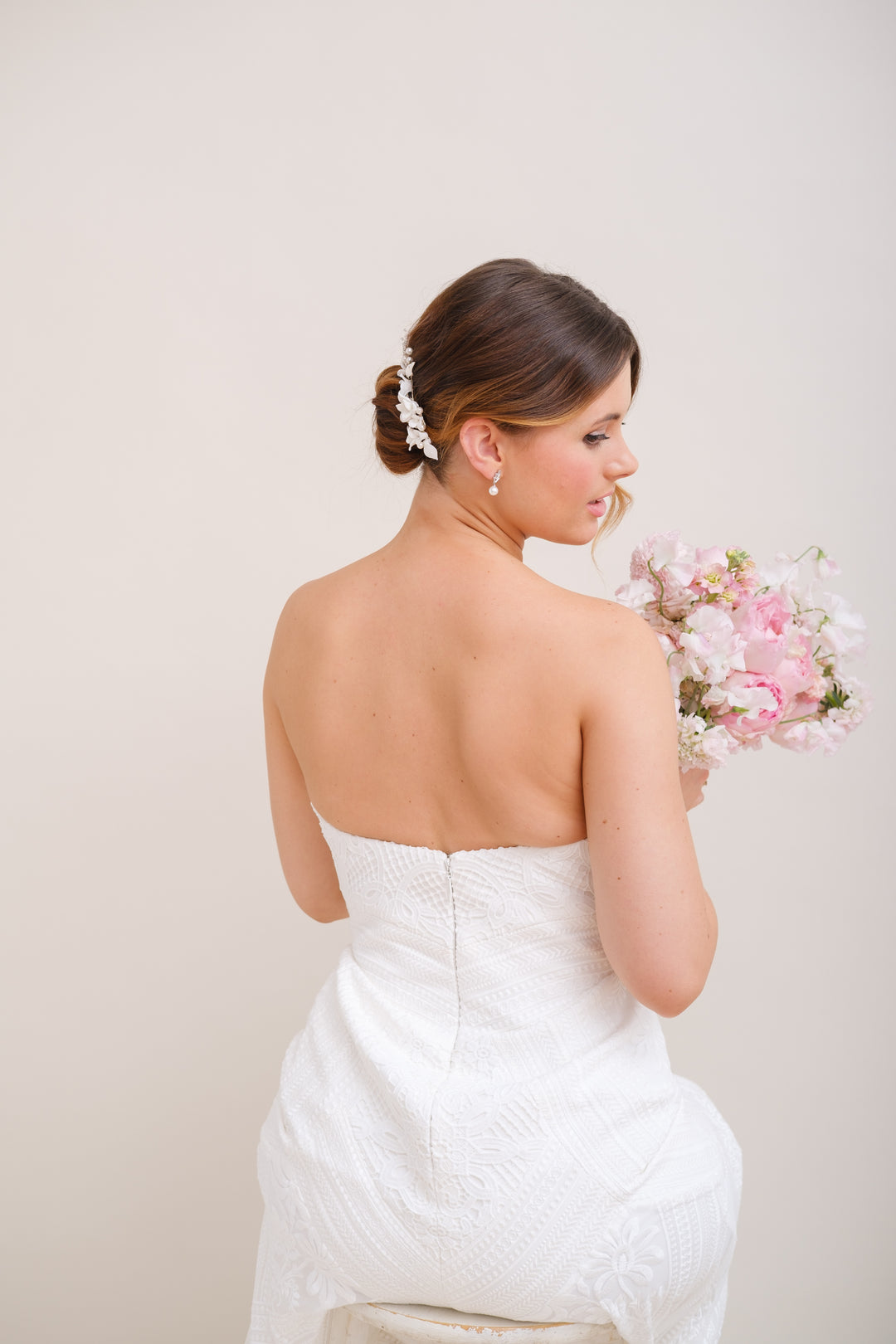 BOUCLES D'OREILLES MARIEE<BR>Augustine