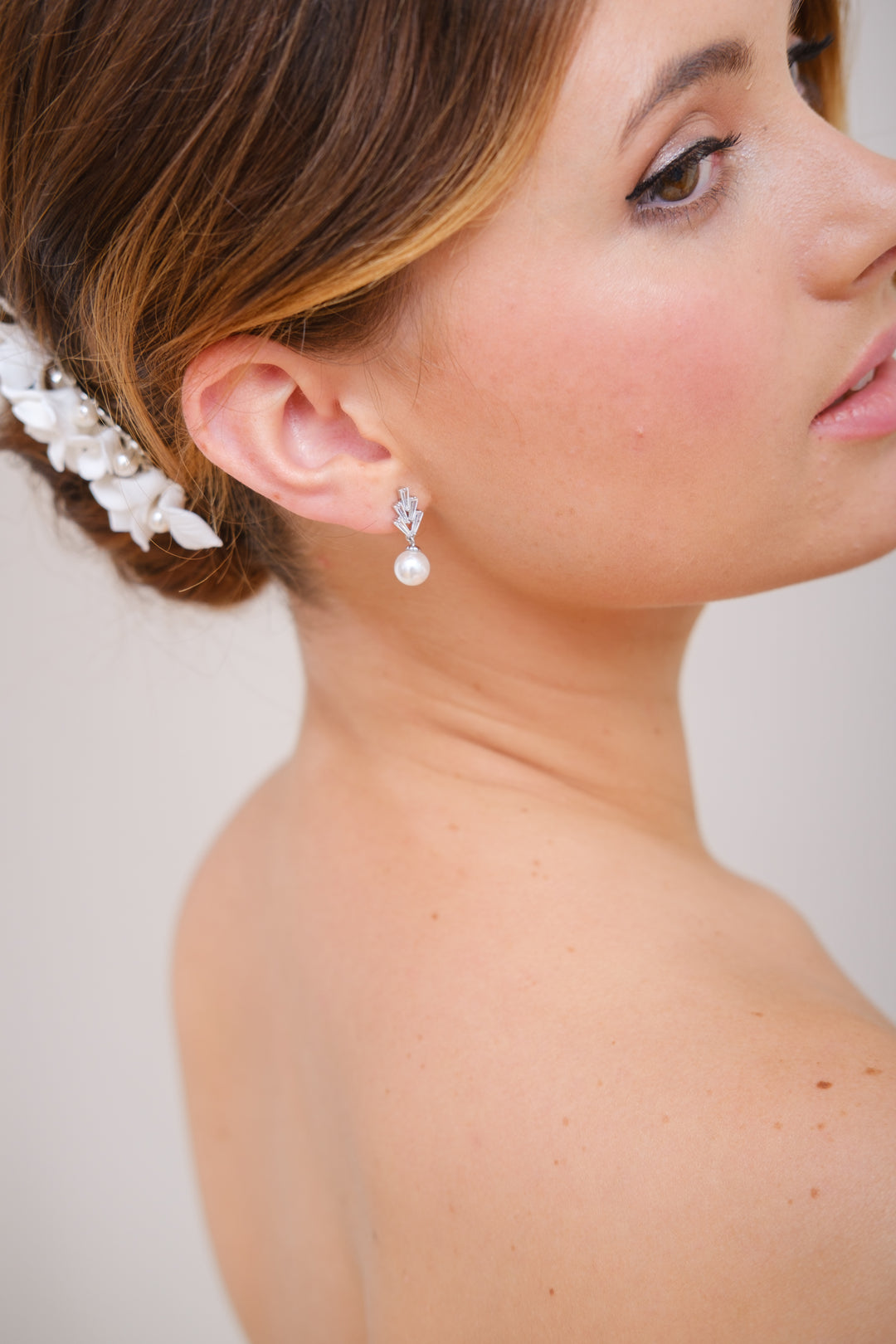 BOUCLES D'OREILLES MARIEE<BR>Augustine