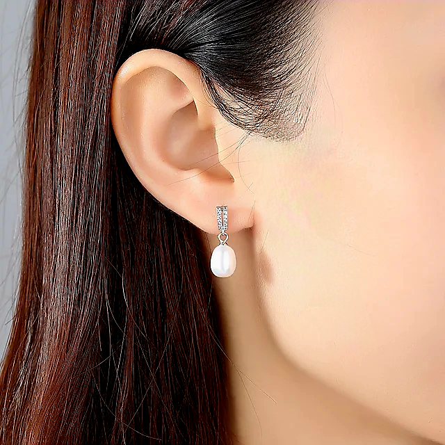 BOUCLES D'OREILLES MARIEE<BR>Léa
