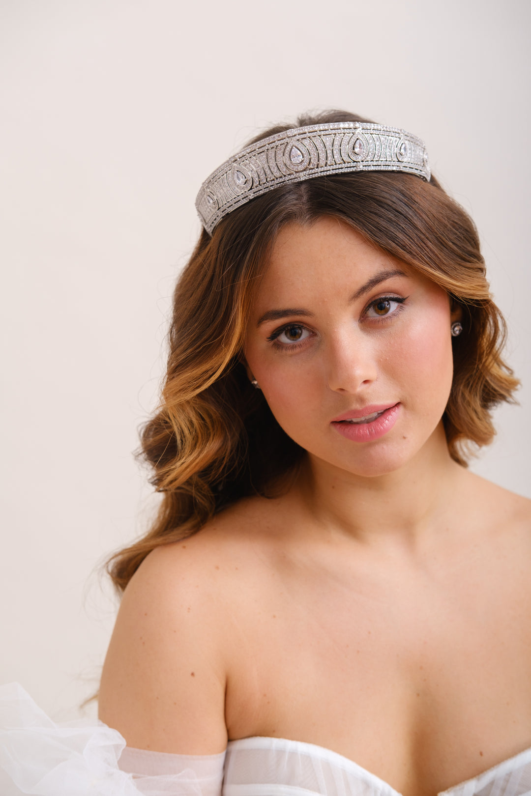 DIADEME DE MARIAGE<BR>Meghan