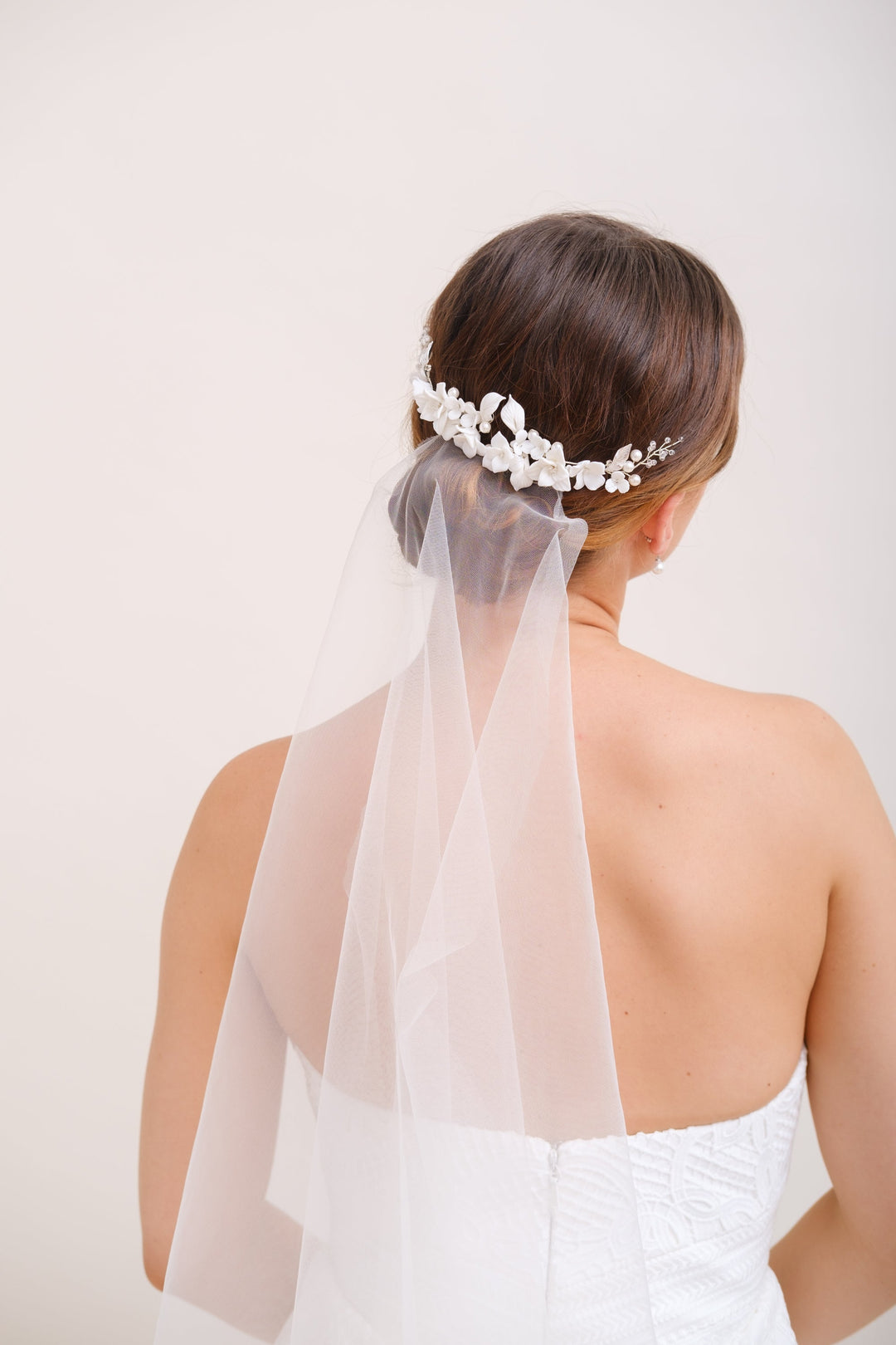 ACCESSOIRE CHEVEUX MARIAGE FLEURI<BR>Juliette (lot de 2)