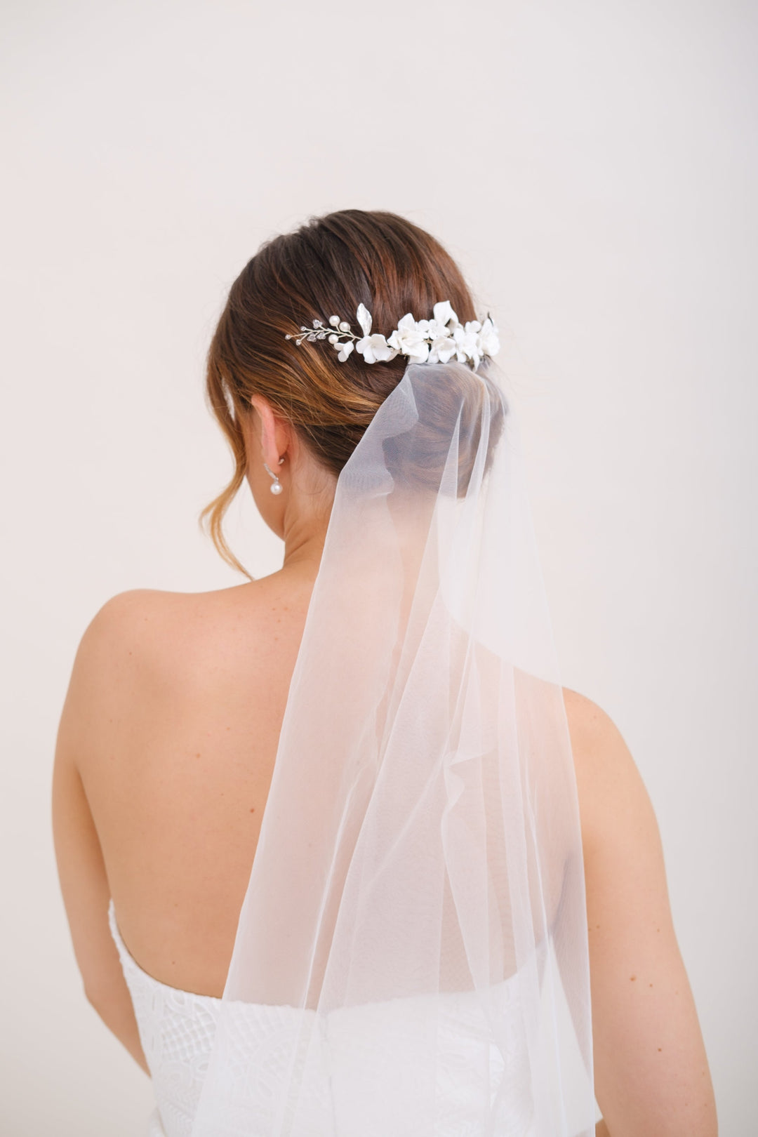 ACCESSOIRE CHEVEUX MARIAGE FLEURI<BR>Juliette (lot de 2)
