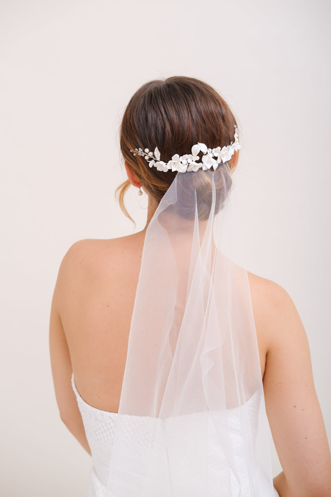 ACCESSOIRE CHEVEUX MARIAGE FLEURI<BR>Juliette (lot de 2)
