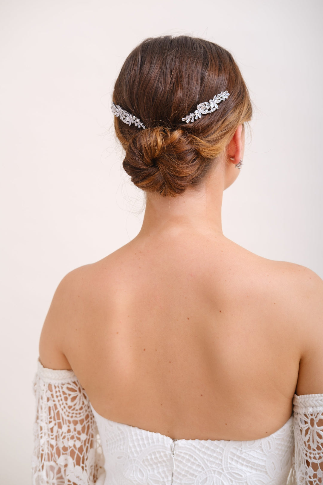 PEIGNE POUR MARIEE<BR>Caroline (lot de 1 ou 2 peignes)
