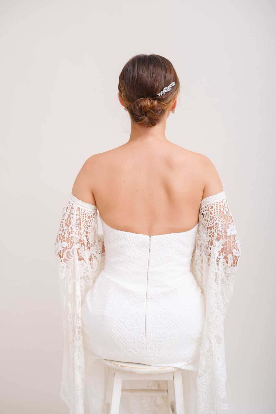 PEIGNE POUR MARIEE<BR>Caroline (lot de 1 ou 2 peignes)