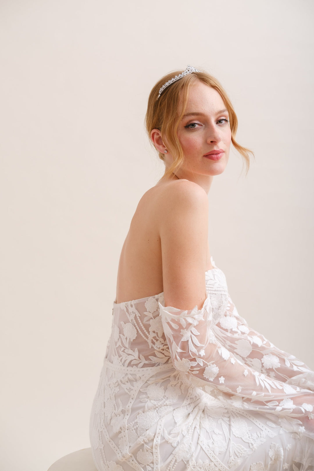 DIADEME MARIEE DISCRET<BR>Lou