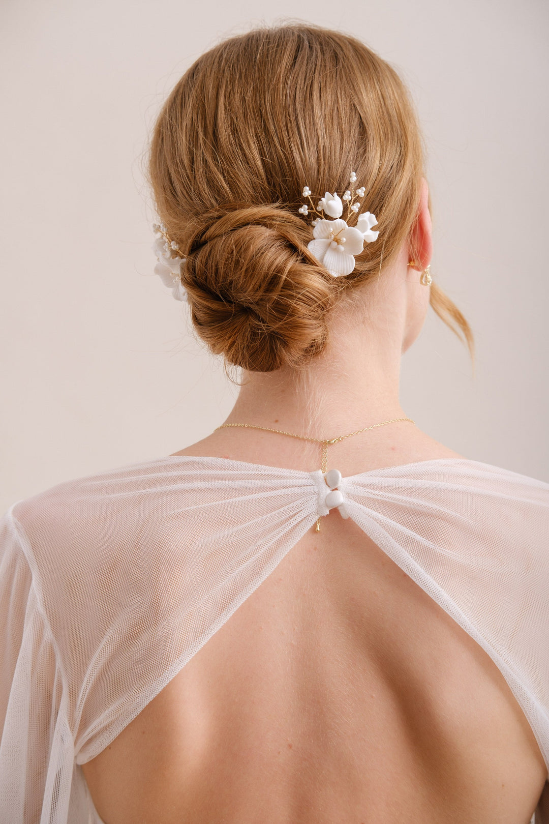 PICS A CHIGNON MARIAGE<BR>Flora (lot de 3 pics)