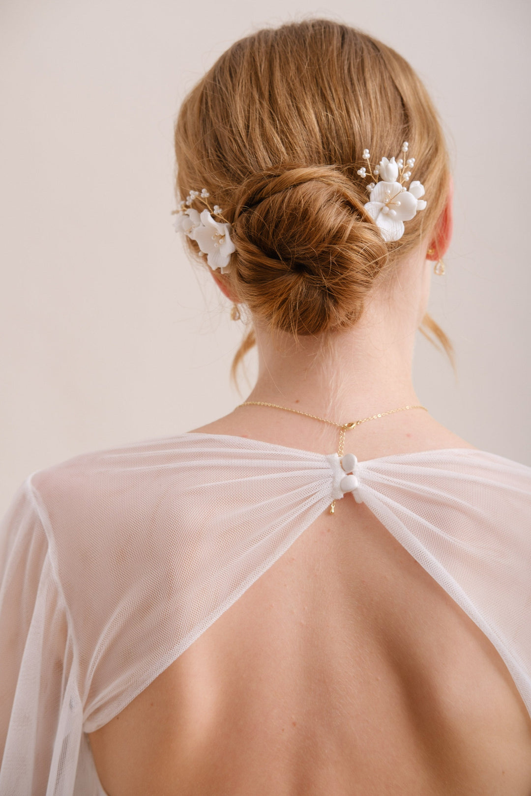 PICS A CHIGNON MARIAGE<BR>Flora (lot de 3 pics)